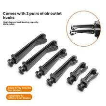 1/2pcs Multifunctional Universal Car Air Vent Drink Holder With Cup Tray, Car Cup Holder Mounted On Air Vent, Ash Tray Bracket - A - View 6