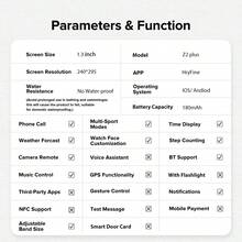 Smartwatch, Wireless Call/Dial, Multiple App Reminders, Unisex, Sports Watch, Customizable Wallpaper, Compatible With IOS/Android