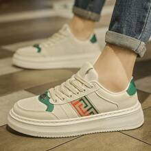 2026 Spring New Comfortable Soft Non-Abrasive Breathable Casual Fashion Anti-Slip Thick Sole Sneakers - Beige - View 6