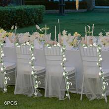 YUNRUX Artificial Flowers - 白色 - 查看 1