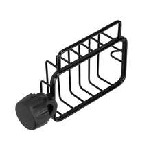 Elegant Faucet Holder Made Of Premium Black Aluminum Alloy: Modern Sponge Holder For Easy Organization Of The Kitchen And Bathroom. - Black - View 4