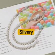 Cadena metálica de repuesto para correa de hombro/bolso, accesorio esencial para viajes - Multicolor - Ver 17
