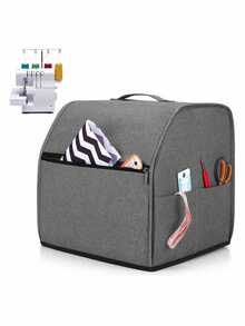 Lockstitch Sewing Machine Cover Dust Cover Sewing Tool Accessory Bag, Suitable For Most Standard Lockstitch Machines Compatible With Singer And Brother Sewing Supplies Cover, Sewing Storage,Women's Day,Travel Essentials,Wedding Favours,Y2k,Bedroom,Car Accessories Women,Kitchen Decor - Multicolor - View 13