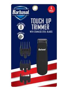 TendenciaMáquina Rasuradora De Barba Inalámbrica Barbasol Trimmer NegroCalidad premium - Negro - Ver 7