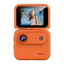 新款CCD复古迷你数码相机，支持拍照和录像，高清像素，支持自拍，是送给家人、老师和摄影爱好者的完美礼物 - 彩色 - 查看 14