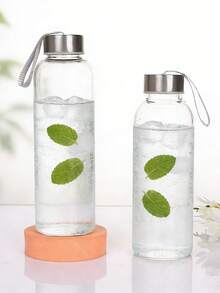 1pc Plastic Water Cup Handheld Water Bottle Beverage Milk Cup Sports Cold Water Cup, Back To School Season