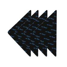 4Pcs Carpet Anti-Slip Sticker Strong Double-Sided Adhesive Anti-Roll Edge Sofa Cushion Holder Carpet Clip Suitable For Carpets Sofas Coffee Tables Table Mats Chair Covers Furniture Supplies Back To School Gifts Birthday Graduation - màu đen - Xem 3