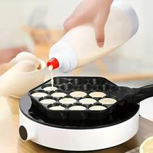 Handheld Batter Dispenser, Batter Mixing Bottle With Scale, Pancake Batter Dispenser, Kitchen Gadgets For Home Use, Utensils,Pancake Batter Dispenser With Blender Balls, Kitchen Batter Squeezer Bottle Suitable For Cupcakes, Pancakes, Muffins Smooth - 1 - Xem 6