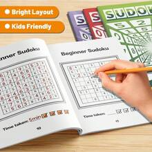 Sách bài tập Sudoku giúp làm mới trí não, một bài tập logic đơn giản hàng ngày giúp giảm sự lộn xộn trong tâm trí và cải thiện sự tập trung, rất tốt để nạp lại năng lượng trong ngày làm việc, thư giãn cuối tuần và khi đi du lịch. - Luyện tập Sudoku - Phần 26 - Xem 6