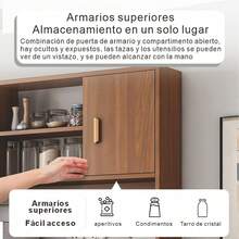 Mueble De Cocina Organizador Multiuso Con Cajón Aparador 170cm