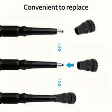 Replacement Head For Walking Aids, Compatible With Various Walking Aids, Heavy-Duty Rubber Head With Locking Mechanism, Thickened Safety Grip, Suitable For The Elderly And Mobility Aids. - Multicolor - View 5