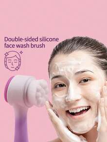 5/6/7/8/9pcs Professional Facial Cleansing & Skincare Massage Tool Set, Including 3pcs Spa Headband & Wristband Set, 1pc Facial Cleansing Brush, 1pc Heart-Shaped Gua Sha Board, 1pc Facial Oil Massage Roller, 1pc Reusable Makeup Remover Towel, 1pc Waterproof Storage Bag, Portable Travel Kit, Ideal Gift For Valentine's Day, Christmas, Spring Festival, Mother's Day, Parties, Weddings - Multicolor - View 2