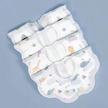5pcs/20pcs/Pack Baby Disposable Bibs, Waterproof Infant Feeding Bibs, Spill-Proof & Easy Clean