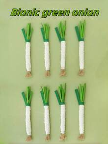 Cat Toys Catnip Toys Vegetable Anti-Bite Cat Pet Toys Teaser Toys Grinding Teeth Cleaning Teeth Self-Entertainment Stress Relief Grinding Stick Felt Chewing Toy Kitten Wooden Teething Stick Daily Game Stress Relief - Multicolor - View 8