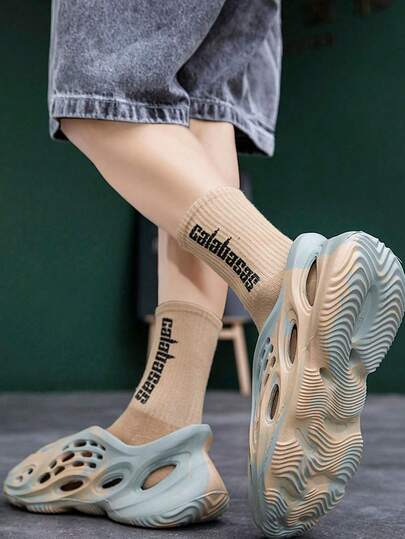 Foam Runners Shoes, Teens Boys Shoes Fashion Foam Runners Foam Runner For Boy & Girls Slippers Little Foam Runners Sneakers Cloud Slides Men Pillow Running Shoes Sandals Outdoor Indoor Slipers