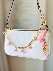 Women Shoulder Crossbody Bag Underarm Cherry Bag Purse Charm Bag Chain Charm Bag Purse Charm Chain Strawberry Bag Decoration Accessories Cherry Decorative Bag Chain Charms Purse Extender Replacement Extension Chain Decorative Bag Strap Chain Straps Charms For Handbag Tote Crossbody Shoulder Bag For Women's Shoulder Bag - Zinc Alloy Bag Chain Charm Bag Decoration Chain Pendant Decorative Bag Chain Charms Accessories - Nhiều màu - Xem 2