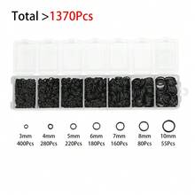1370pcs/Box Split Ring Open Single Loops Jump Rings Connectors For DIY Jewelry Making Findings Accessories - 1370/box Jump Rings - View 2