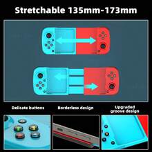 1 pieza Controlador de juego móvil expandible, compatible con Apple/Android/PC/Switch/PS3/4, para juegos móviles, simuladores, inalámbrico portátil para King Of Glory/Juegos - Multicolor - Ver 7