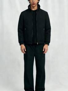 Chaquetas cortavientos para hombre, cortavientos ligeros, chaquetas de golf para exteriores - Negro - Ver 7
