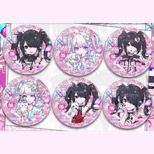 Cute Anime Enamel Pin Badge, Suitable For Everyday Wear, Collection And Gift, "Streaming Girl Heavily Dependent" - Multicolor - View 2