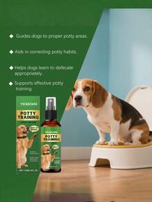 120毫升/60毫升宠物如厕训练喷雾，帮助训练猫狗养成良好的如厕习惯，有效引导排便，狗狗如厕训练喷雾，用于日常训练，引导狗狗到指定的如厕地点并纠正排便习惯。 - 彩色 - 查看 10