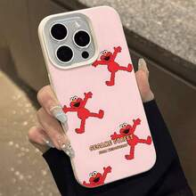 Estuche para teléfono Elmo Fun Action Compatible con estuches para teléfonos   17  16 Pro Max  15 Pro Max  13 y  12 Duradero, a prueba de golpes y elegante Una excelente opción para familiares, amigos, seres queridos, novios/novias y regalos de Navidad y Año Nuevo - Blanco - Ver 2