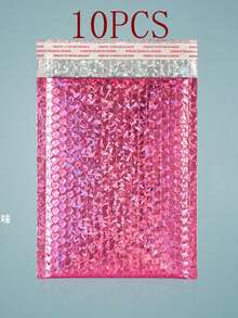 10pcs/Set Laser Rose Red Envelopes, Waterproof Courier Bags, Bubble Mailers - Multicolor - View 18