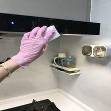20/50/100pcs Powder-Free Light Pink Disposable Gloves, Suitable For Cleaning, Tattoo And Beauty Salon - Baby Pink - View 3