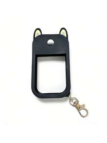 1pc Cute Silicone Protective Case, Compatible With Touchland Hand Sanitizer Spray (Fits 1 Fluid Ounce), Protective Case With Keychain, Hand Sanitizer Holder, Silicone Protective Cover For Power Mist And Glow Mist Hand Sanitizer Sprayers - Multicolor - View 12