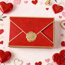 10个空白包装礼品盒，经典信封式礼品盒，婚礼回礼盒，10/30个生日派对化妆品包装盒 - 多色 - 查看 3