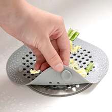 3件套硅胶毛发收集器和排水盖套装 - 防止堵塞和异味 - 彩色 - 查看 9