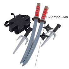Ghost Creation Sword, Backpack Weapon Toy Set Includes Youth Sword & Knife, Costume Accessories (Suitable For Role-Playing), And For Role-Playing Party Use - A - View 4