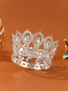 精致的公主皇冠、闪耀的新娘婚礼头饰皇冠以及可调节的新娘装饰头饰配饰