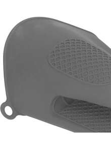 Silicone Oven Mitts, 1/2Pcs Mini Oven Mitts Rubber Oven Glove, Antiskid Waterproof Oven Gloves, Thickened Anti Scalding Cooking Mitts, For Kitchen, Baking, BBQ(Grey) - Multicolor - View 4