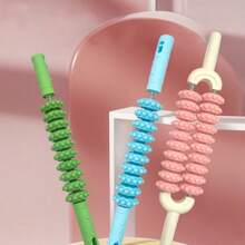 1个狼牙按摩滚轮，10轮腿部肌肉放松工具，双用途深层组织按摩和手臂力量训练器 - 彩色 - 查看 5