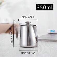 1个带盖拿铁杯；不锈钢拿铁杯；尖嘴带盖精美茶壶；浓稠咖啡拿铁筒；泡沫杯。 - 彩色 - 查看 11