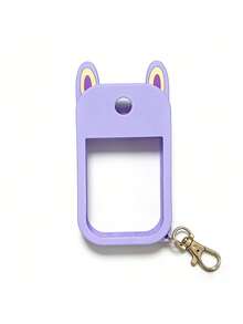 1pc Cute Silicone Protective Case, Compatible With Touchland Hand Sanitizer Spray (Fits 1 Fluid Ounce), Protective Case With Keychain, Hand Sanitizer Holder, Silicone Protective Cover For Power Mist And Glow Mist Hand Sanitizer Sprayers - Multicolor - View 15