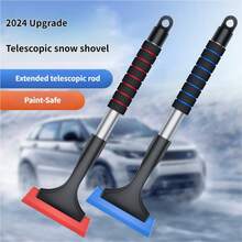 Rubber Car Snow Scraper, Flexible Ice Remover, Suitable For Windshield And Car Windows, Winter Snow Removal Tool