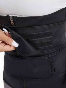 Sports Outdoor Sports Yoga Training Waist Belt Lumbar Support Belt Shapewear Waist Trainer Corset Gym Accessories ZGZ0 - 黑色 - 查看 8