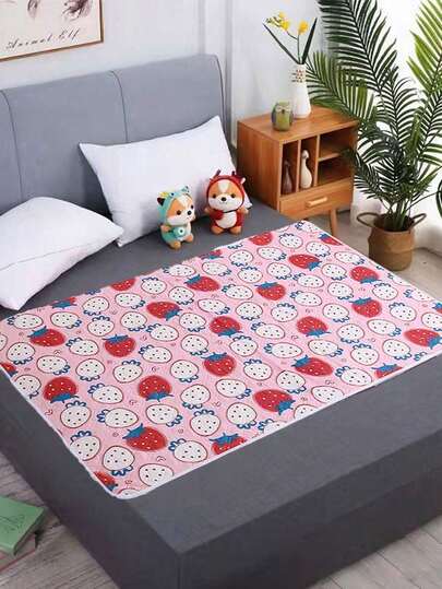 Reusable Waterproof Changing Pad, Anti-Slip Absorbent Nursing Mat, Suitable For Incontinence, Menstruation, All Seasons, Waterproof Menstrual Pad, Waterproof Washable Mattress Protector, Suitable For Women During Menstruation, Incontinence, Bedwetting, Also Suitable For Adults And Elderly