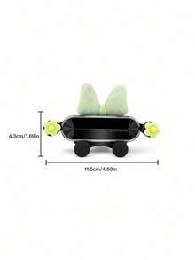 Cartoon Flower Car Phone Holder, Creative Bow Tie Car Air Vent Mount Bracket, Women