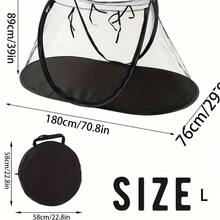 Foldable Pet Camping Tent Playpen, Suitable For Cats, Dogs, Birds, Parrots And Other Small Animals, Indoor/Outdoor Game Tent Shelter, Breathable, Also Suitable For Turtles And Reptiles - Green - View 3