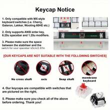 Side-Engraved Pink Keycaps | PBT Double-Shot Molding | Suitable For Aula F87 Pro / Varmilo X87 Keycap Set | Maintains Original Height, Fashionable Design, Compatible With Multiple Keyboards, Keyboard Accessories | Fashionable Keycaps | Keycaps, Keycap Set, Keyboard Keycaps, Full-Size Wireless Keyboard, Dot-Matrix Keycaps, Magnetic Keyboard, Quick-Shooting Keyboard, Mechanical Keyboard Keycaps, Computer Accessories, Gaming Accessories, Keyboard Accessories - Only Keycaps - View 5