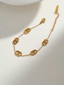 1条18K镀金项链，百搭优雅，适合约会、聚会、送礼和日常佩戴。 - 彩色 - 查看 5