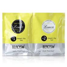 2包/套果冻足浴盐/沐浴盐 - 去角质足浴 - 排毒果冻足浴 - 滋润柔嫩双足，香味包括薰衣草、玫瑰、柠檬、橙子，随机包装，母亲节礼物，送给妈妈的礼物，浴室装饰，秋季装饰，浴室配件，返校季 - 2包/套 - 查看 14