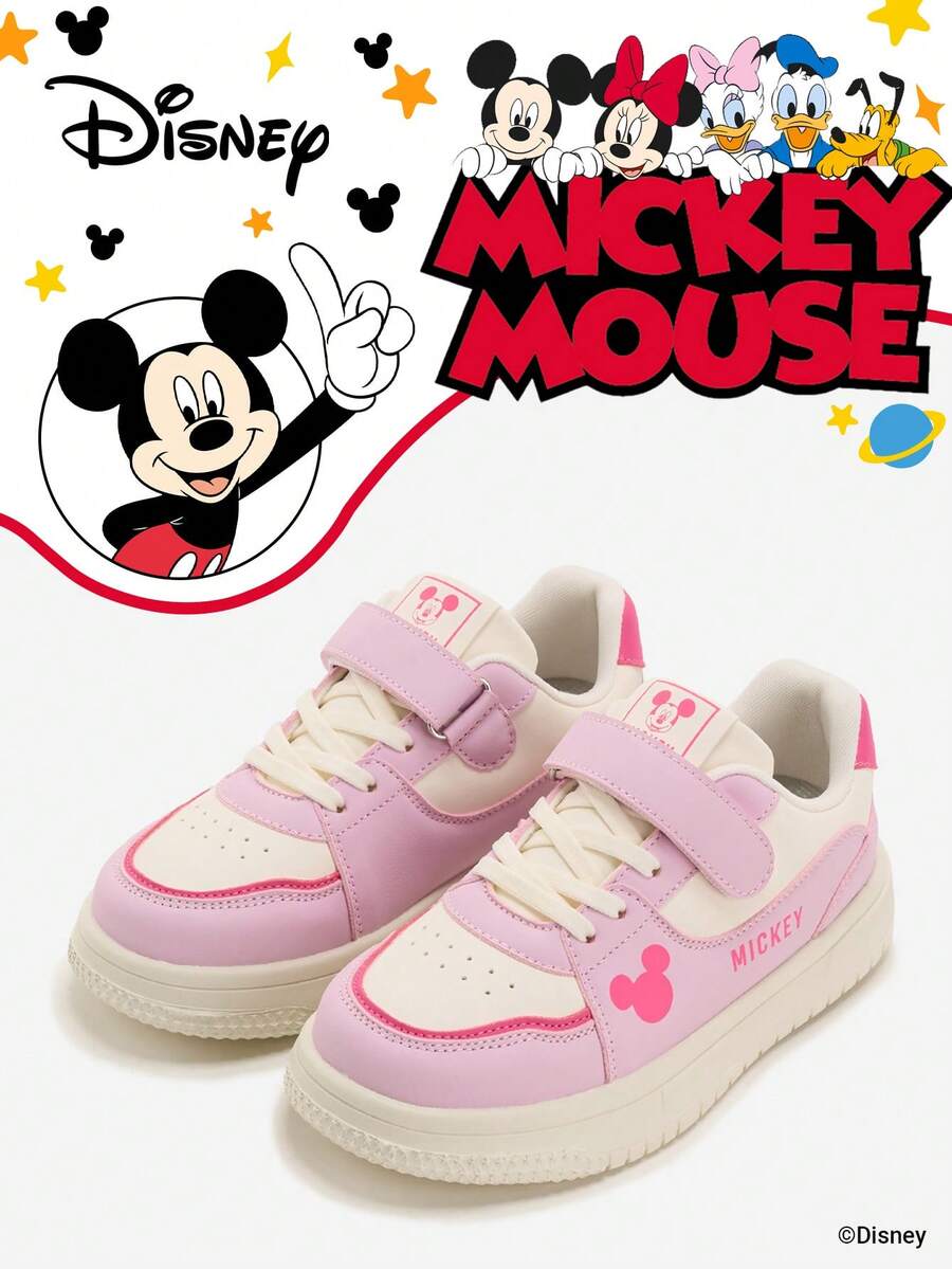 Disney 1 đôi giày thể thao trẻ em phiên bản hợp tác chính thức, phù hợp cho sinh hoạt hàng ngày, kỳ nghỉ, thể thao và các hoạt động ngoài trời. Thoải mái, ôm sát chân, chống trơn trượt, thoáng khí. (Giày thể thao bé trai, giày sneaker bé trai, giày thể thao trẻ em, giày thể thao bé gái, giày sneaker bé gái) - Màu tím - Xem 1