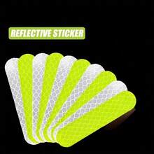 40pcs Universal Safety Reflective Stickers, Quickly And Accurately Reflect Light From Streetlights Or Natural Light, Easily Handle Various Complex Lighting Environments