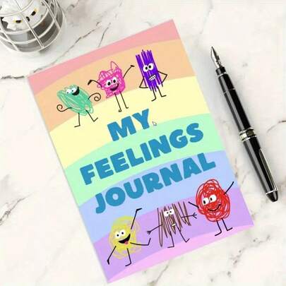 522-Page My Emotion Diary, Emotion Management Plan, Mental Health, Stress Relief, Classroom Behavior Management Tool, Suitable For ADHD And Back-To-School Gifts