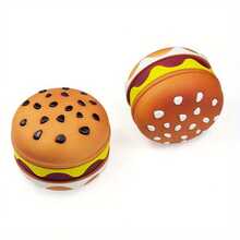 4-Layer Metal Burger Spice Grinder, Creative And Cute Hamburger Manual Vanilla Grinder, Suitable For Daily Use In The Kitchen, Creative Christmas & Anniversary Gift For Boyfriend And Girlfriend - Multicolor - View 8