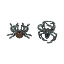 Dark Style Spider Fashion Open Ring For Women, Unique And Versatile, Niche Hot Girl Hip-Hop Cool Minimalist Index Finger Ring - 蜘蛛開口戒指A款 - 查看 5